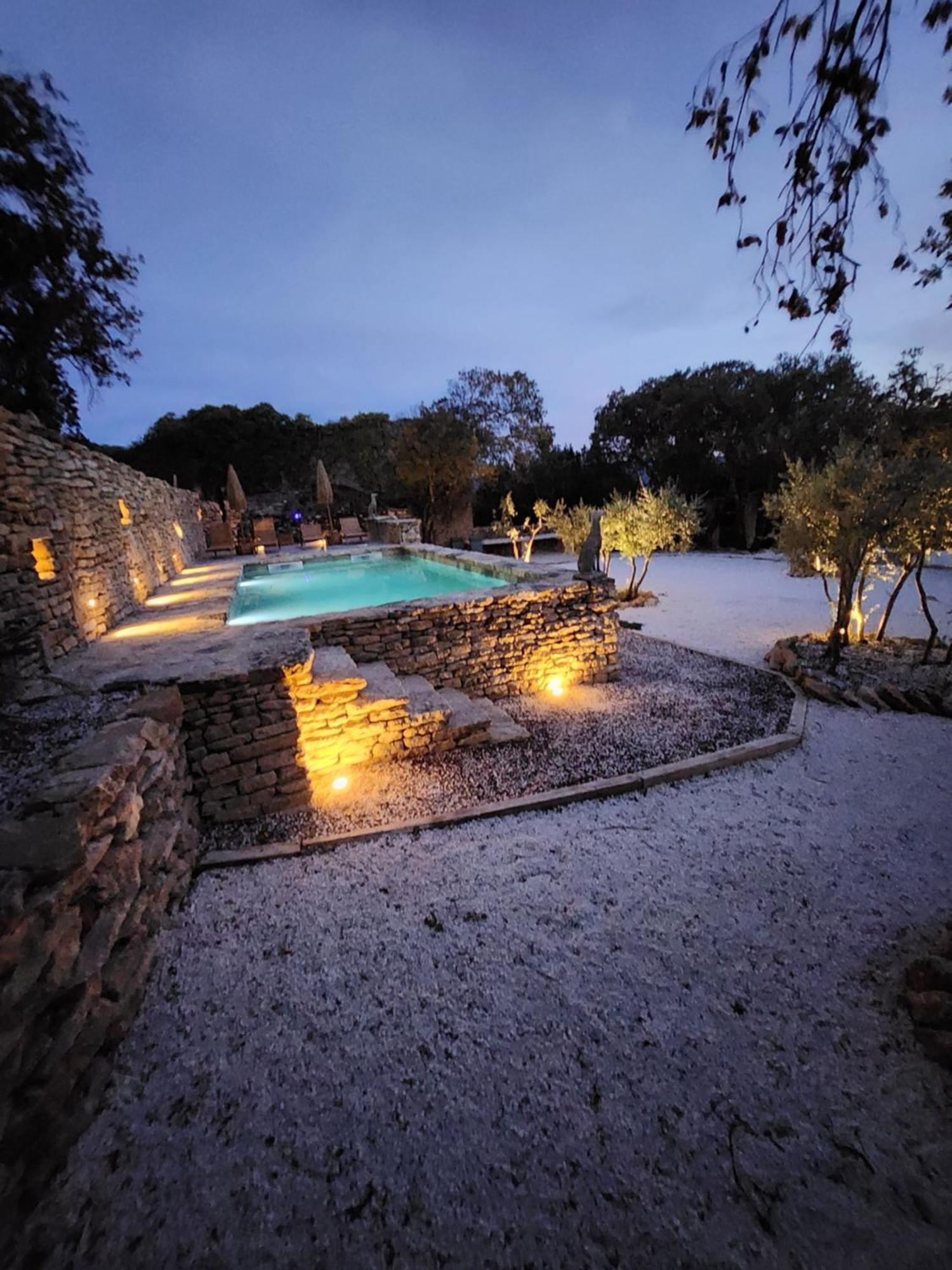 La Borie Oubliee Villa Gordes Exteriör bild