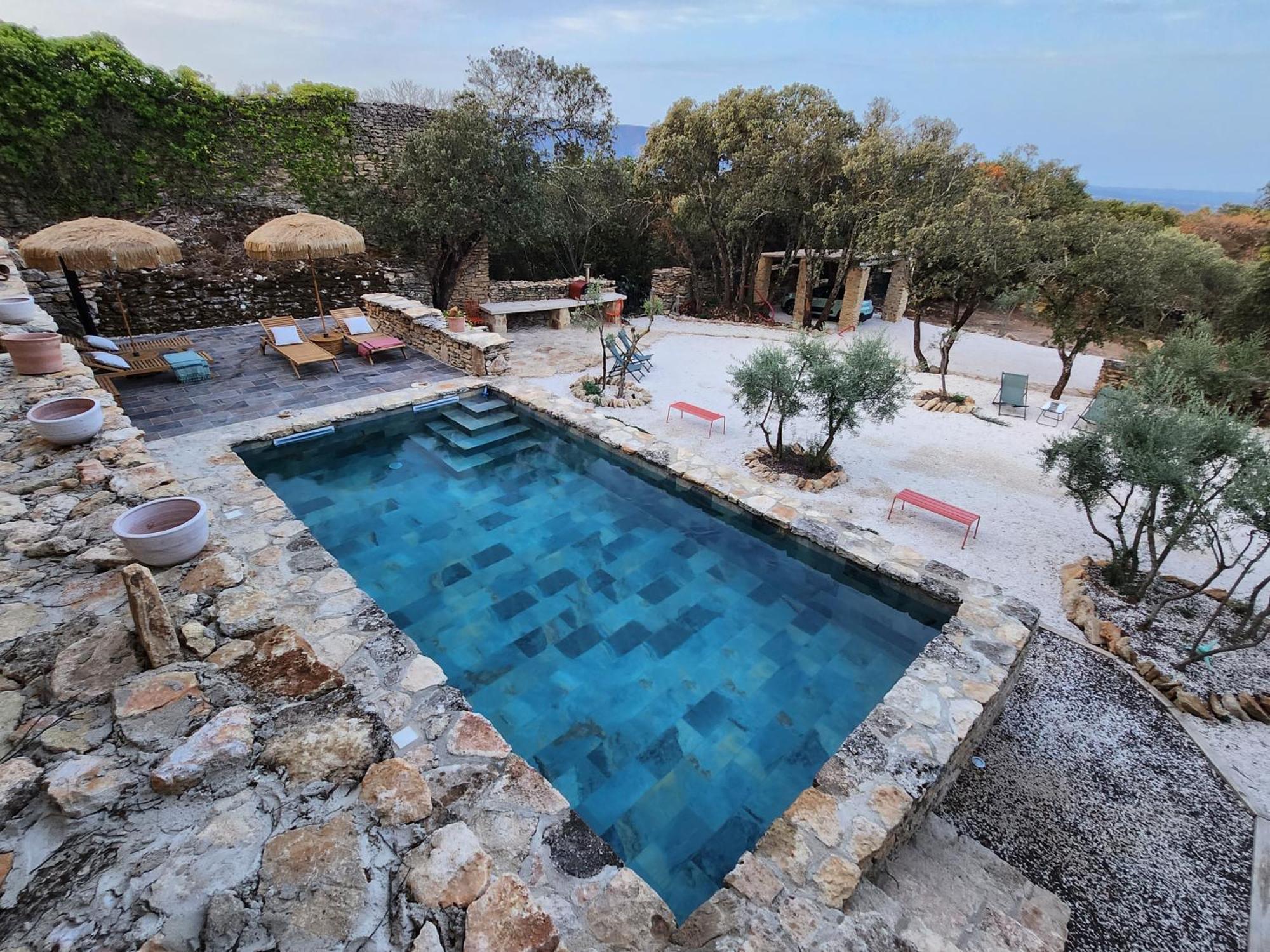 La Borie Oubliee Villa Gordes Exteriör bild