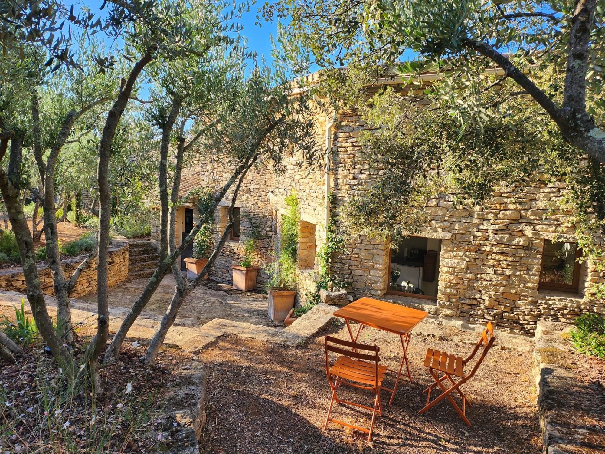 La Borie Oubliee Villa Gordes Exteriör bild